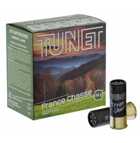 TUNET - CARTOUCHES A BOURRE - CHASSE 12/70 PLOMBS  N° 7 - X25