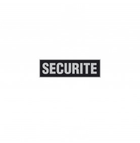 BANDEAU SECURITE - 27.5X10.5CM - RETRO-REFLECHISSANT