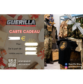 CARTE CADEAU GUERILLA STORE - 100€