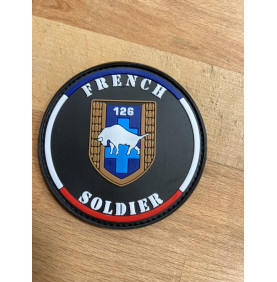 PATCH PVC - FRENCH SOLDIER - 126EME RI
