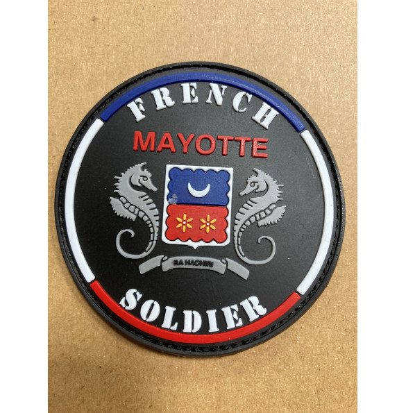 PATCH PVC - FRENCH SOLDIER - MAYOTTE