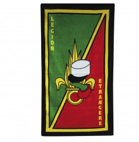 Serviette Légion Etrangère colorée