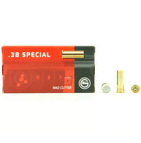 MUNITIONS - .38 SPECIAL - WAD CUTTER - GECO - 146GR