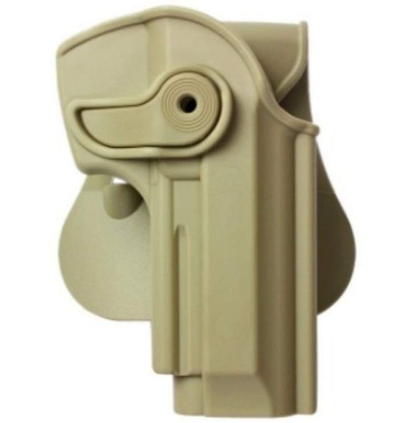 HOLSTER ROTO BERETTA 92/PAMAS/MAS-G1 TAN DROITIER