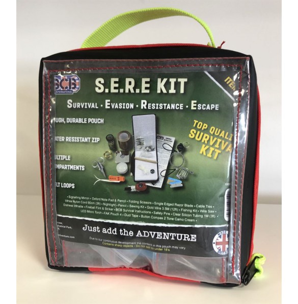 Kit SERE survie, évasion, résistance et évasion