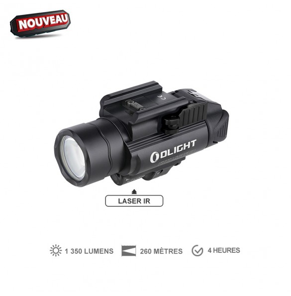 Olight Baldr IR Lampe Militaire Ultra Puissante