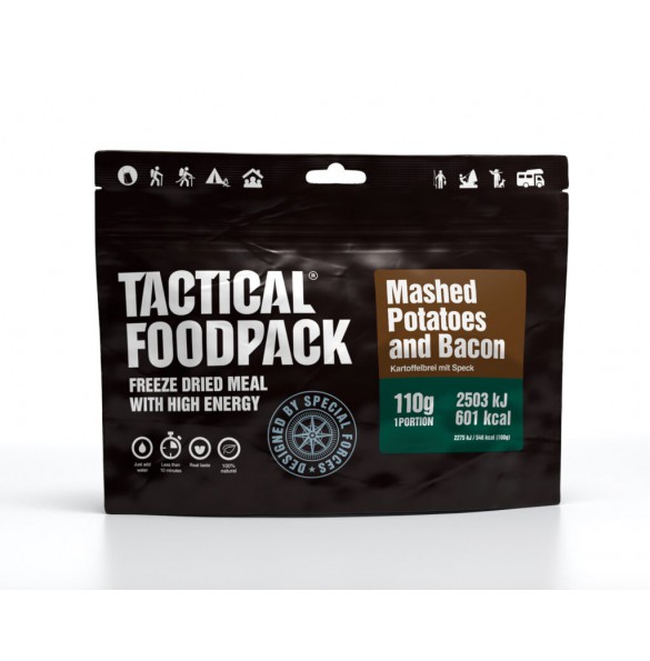 Tactical Foodpack Repas Outdoor Purée pomme de terre et lardons