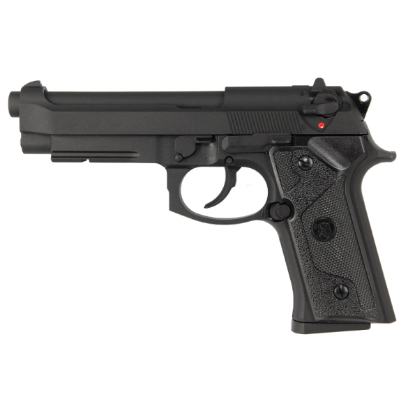 REPLIQUE AIRSOFT B&W M9 VERETC 1.1J - GAZ - FULL METAL NOIR