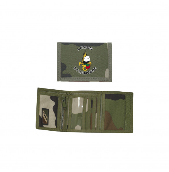 PORTE FEUILLE POLYESTER CAMOUFLAGE - OPEX - DIVERS