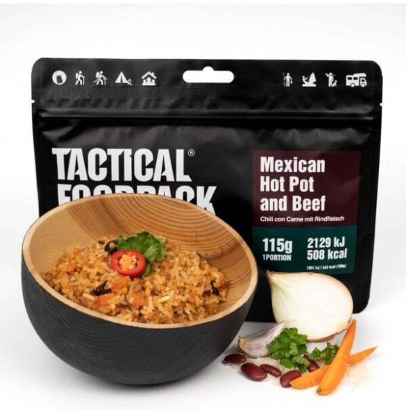 TACTICAL FOODPACK MEXICAN HOT POT AND BEEF