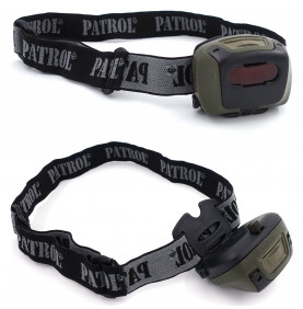 LAMPE FRONTALE TACTICAL 4 ULTRA LED - PATROL